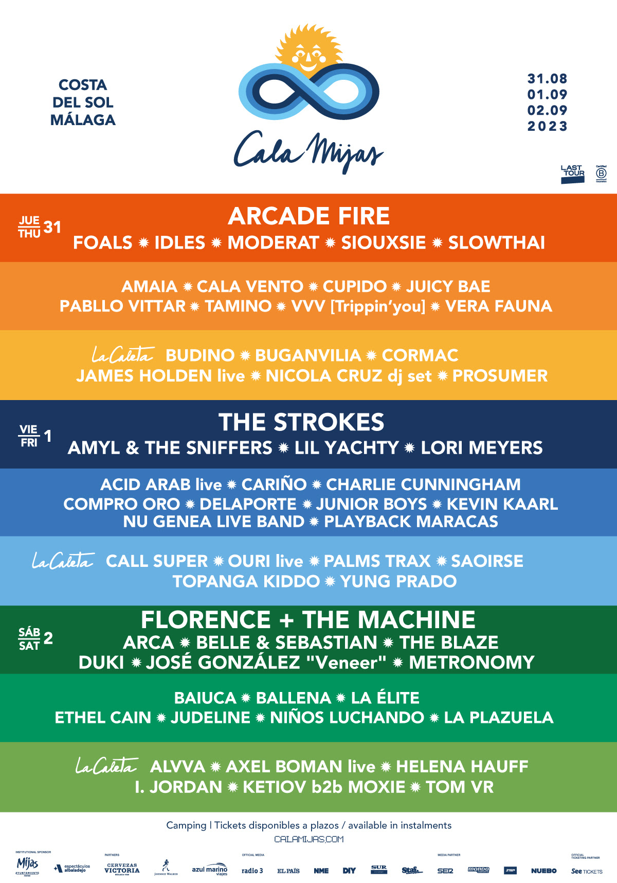 cartel Cala Mijas 2023