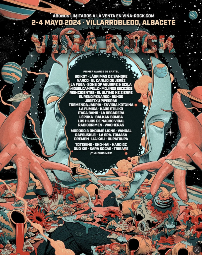 cartel viña rock 2024