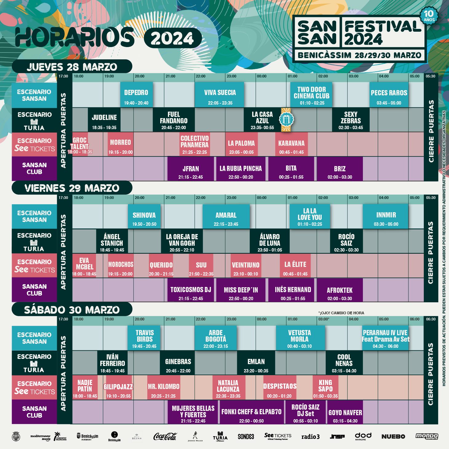 Sansan_horarios2024