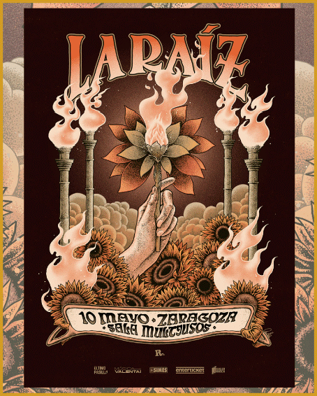 cartel la raíz gira 2025 Zaragoza