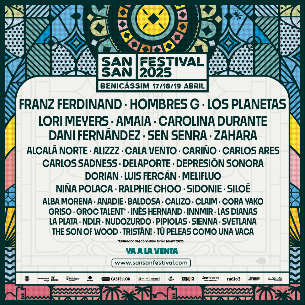 cartel completo sansan 2025