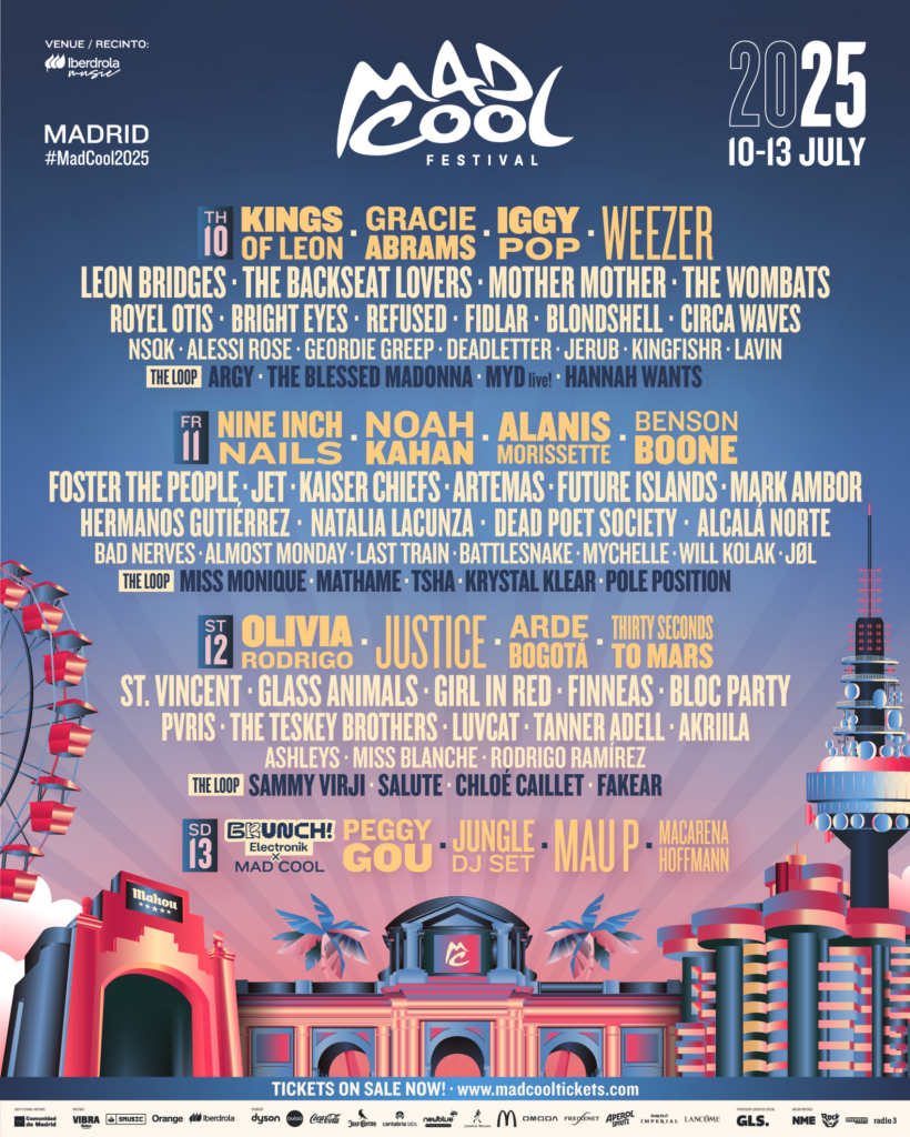 cartel completo mad cool 2025